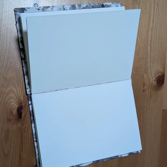 Abstract Leaf Print Notebook - Picture 5 of 6